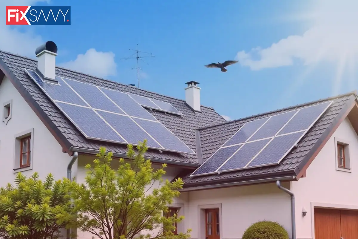 solar panel installation